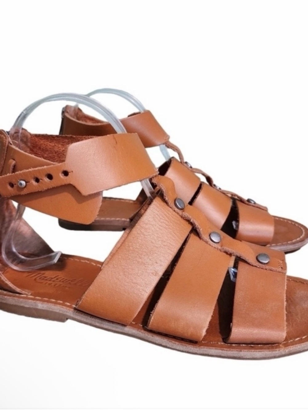 Madewell Size Women’s 8 Cognac Brown Leather Sandal